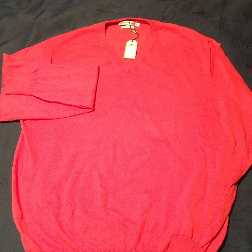 Men’s coral sweater